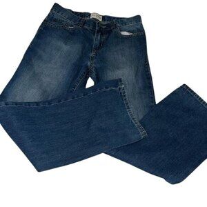 The Childrens Place Bootcut Jeans Size 10 Blue Denim 100% Cotton Youth